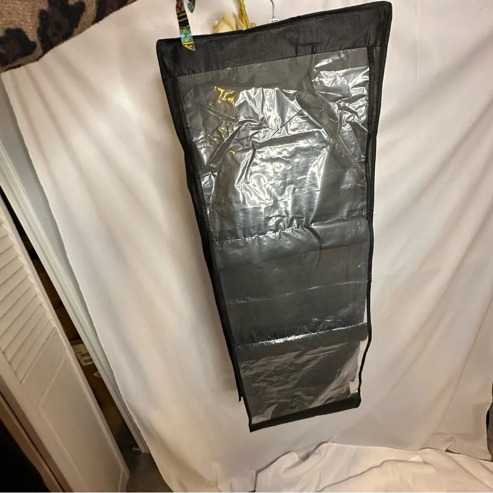 🐼 3/$25 Black Mesh Hanging Organizer